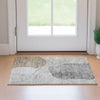 Piper Looms Mayfield Abstract AMF672 Beige Machine Washable Area Rug Scatter Lifestyle Image Feature