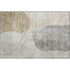 Piper Looms Mayfield Abstract AMF672 Beige Machine Washable Area Rug Scatter Main Image