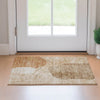 Piper Looms Mayfield Abstract AMF672 Paprika Machine Washable Area Rug Scatter Lifestyle Image Feature
