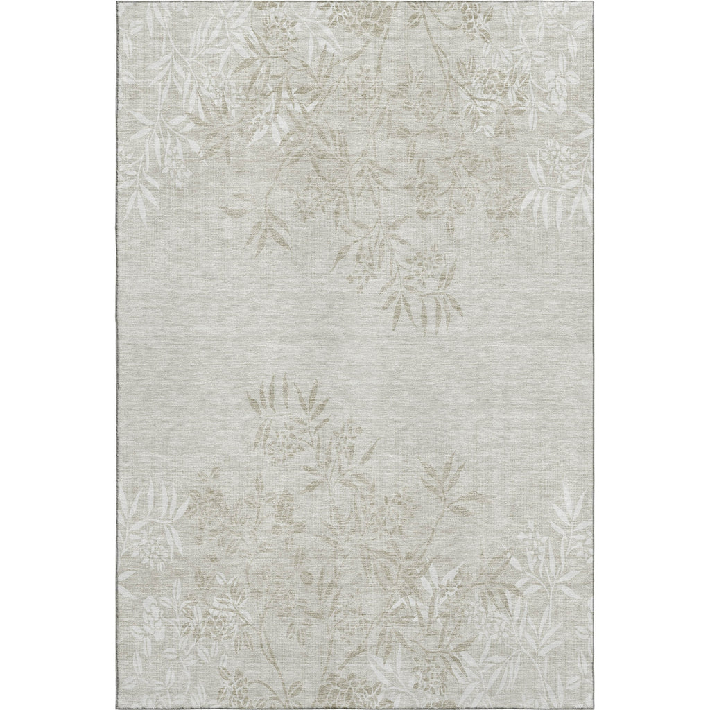 Piper Looms Mayfield Floral AMF673 Beige Machine Washable Area Rug main image