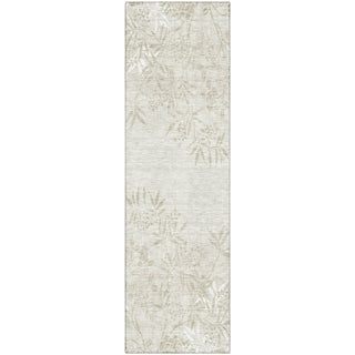 Piper Looms Mayfield Floral AMF673 Beige Machine Washable Area Rug Runner Main Image
