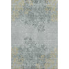 Piper Looms Mayfield Floral AMF673 Gray Machine Washable Area Rug main image
