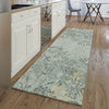 Piper Looms Mayfield Floral AMF673 Gray Machine Washable Area Rug Runner Lifestyle Image Feature