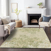 Piper Looms Mayfield Floral AMF673 Khaki Machine Washable Area Rug Lifestyle Image Feature