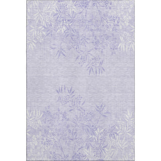 Piper Looms Mayfield Floral AMF673 Lilac Machine Washable Area Rug main image