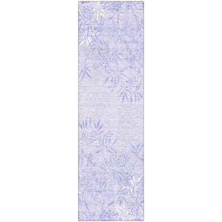 Piper Looms Mayfield Floral AMF673 Lilac Machine Washable Area Rug Runner Main Image