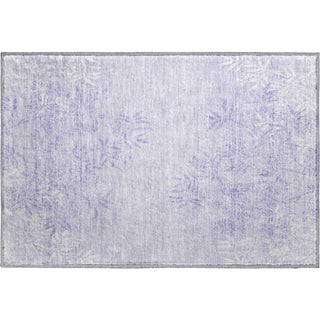 Piper Looms Mayfield Floral AMF673 Lilac Machine Washable Area Rug Scatter Main Image