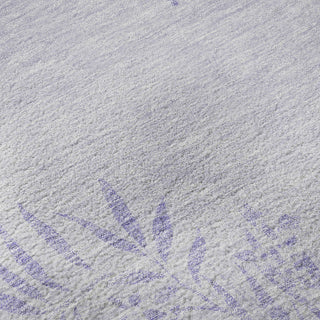 Piper Looms Mayfield Floral AMF673 Lilac Machine Washable Area Rug Swatch Image