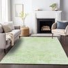 Piper Looms Mayfield Floral AMF673 Mint Machine Washable Area Rug Lifestyle Image Feature