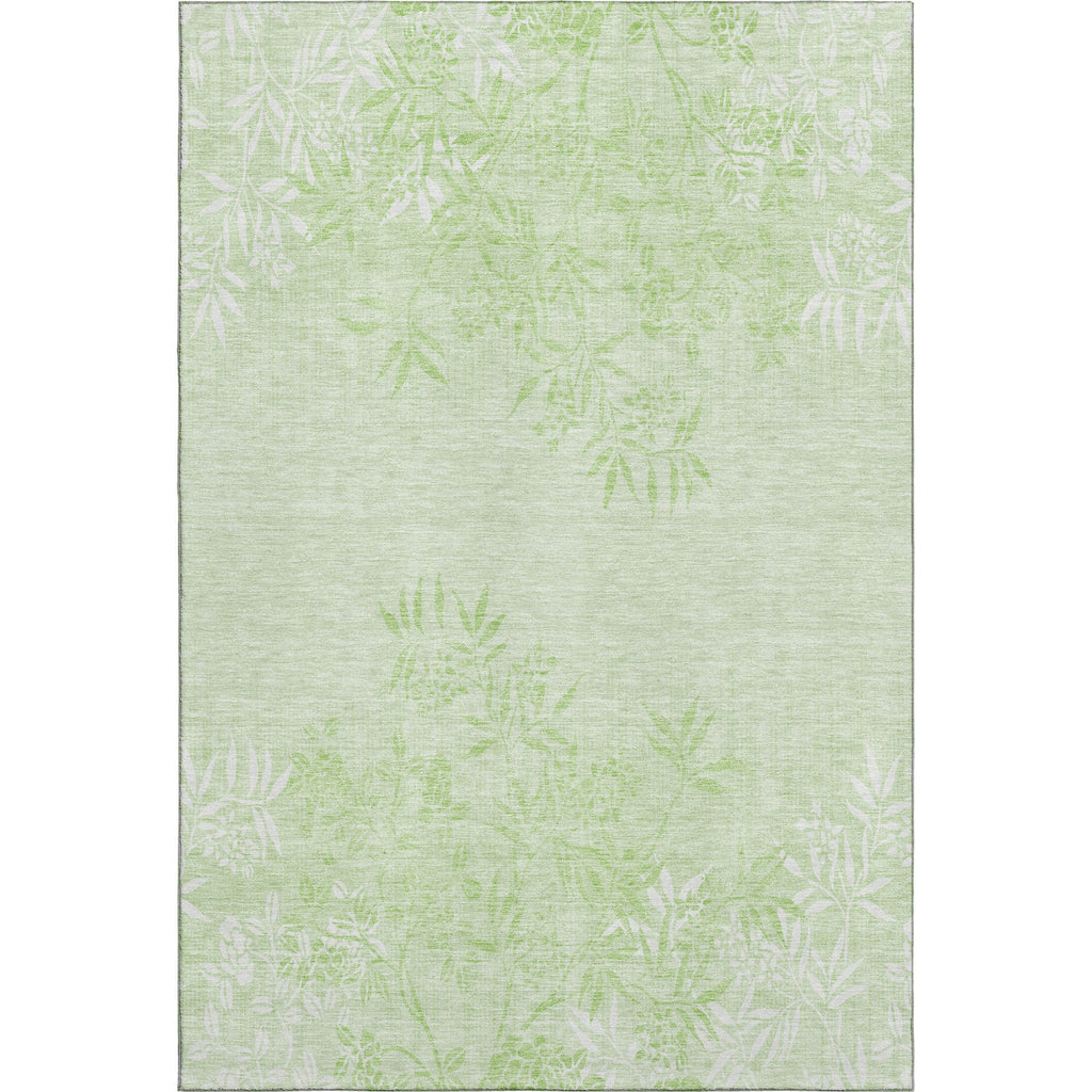 Piper Looms Mayfield Floral AMF673 Mint Machine Washable Area Rug main image