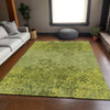 Piper Looms Mayfield Floral AMF673 Olive Machine Washable Area Rug Lifestyle Image Feature