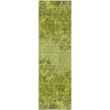 Piper Looms Mayfield Floral AMF673 Olive Machine Washable Area Rug Runner Main Image