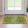 Piper Looms Mayfield Floral AMF673 Olive Machine Washable Area Rug Scatter Lifestyle Image Feature