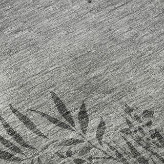 Piper Looms Mayfield Floral AMF673 Pewter Machine Washable Area Rug Swatch Image