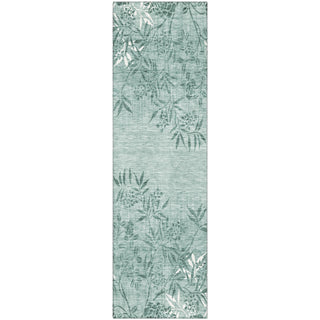 Piper Looms Mayfield Floral AMF673 Sage Machine Washable Area Rug Runner Main Image