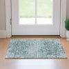 Piper Looms Mayfield Floral AMF673 Sage Machine Washable Area Rug Scatter Lifestyle Image Feature