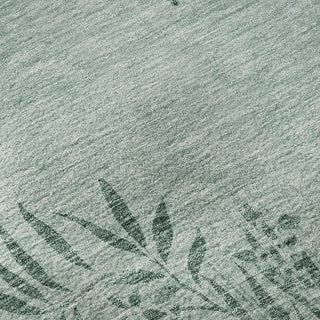 Piper Looms Mayfield Floral AMF673 Sage Machine Washable Area Rug Swatch Image