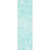 Piper Looms Mayfield Floral AMF673 Teal Machine Washable Area Rug Runner Main Image