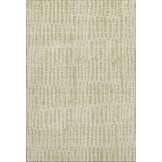 Piper Looms Mayfield Striped AMF674 Beige Machine Washable Area Rug main image