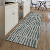 Piper Looms Mayfield Striped AMF674 Charcoal Machine Washable Area Rug Runner Lifestyle Image Feature