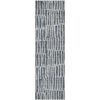 Piper Looms Mayfield Striped AMF674 Charcoal Machine Washable Area Rug Runner Main Image