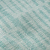 Piper Looms Mayfield Striped AMF674 Teal Machine Washable Area Rug Swatch Image