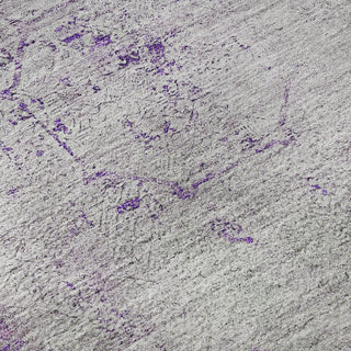 Piper Looms Mayfield Oriental AMF675 Purple Machine Washable Area Rug Swatch Image