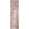 Piper Looms Mayfield Oriental AMF675 Red Machine Washable Area Rug Runner Main Image