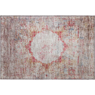 Piper Looms Mayfield Oriental AMF675 Red Machine Washable Area Rug Scatter Main Image