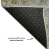 Piper Looms Mayfield Oriental AMF675 Taupe Machine Washable Area Rug Backing Image