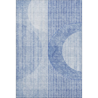 Piper Looms Mayfield Modern AMF676 Blue Machine Washable Area Rug main image