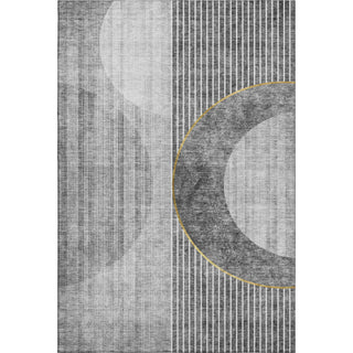 Piper Looms Mayfield Modern AMF676 Charcoal Machine Washable Area Rug main image