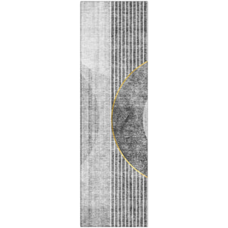 Piper Looms Mayfield Modern AMF676 Charcoal Machine Washable Area Rug Runner Main Image