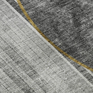 Piper Looms Mayfield Modern AMF676 Charcoal Machine Washable Area Rug Swatch Image