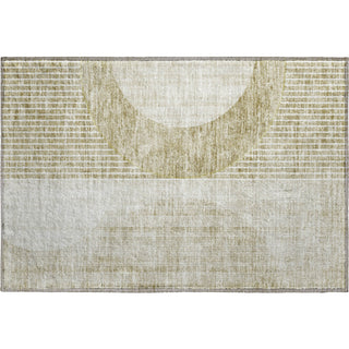 Piper Looms Mayfield Modern AMF676 Taupe Machine Washable Area Rug Scatter Main Image