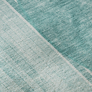Piper Looms Mayfield Modern AMF676 Teal Machine Washable Area Rug Swatch Image