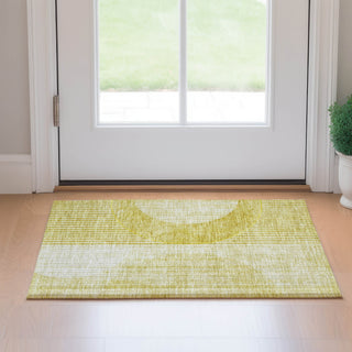 Piper Looms Mayfield Modern AMF676 Wheat Machine Washable Area Rug Scatter Lifestyle Image Feature