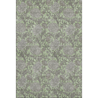 Piper Looms Mayfield Floral AMF677 Aloe Machine Washable Area Rug main image