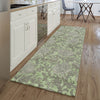 Piper Looms Mayfield Floral AMF677 Aloe Machine Washable Area Rug Runner Lifestyle Image Feature