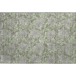 Piper Looms Mayfield Floral AMF677 Aloe Machine Washable Area Rug Scatter Main Image