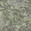 Piper Looms Mayfield Floral AMF677 Aloe Machine Washable Area Rug Swatch Image