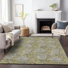 Piper Looms Mayfield Floral AMF677 Gold Machine Washable Area Rug Lifestyle Image Feature