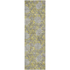 Piper Looms Mayfield Floral AMF677 Gold Machine Washable Area Rug Runner Main Image