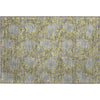 Piper Looms Mayfield Floral AMF677 Gold Machine Washable Area Rug Scatter Main Image