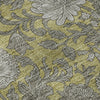 Piper Looms Mayfield Floral AMF677 Gold Machine Washable Area Rug Swatch Image