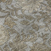 Piper Looms Mayfield Floral AMF677 Gray Machine Washable Area Rug Swatch Image