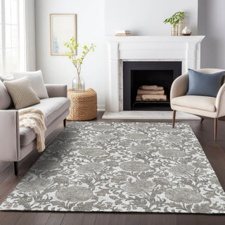 Piper Looms Mayfield Floral AMF677 Ivory Machine Washable Area Rug Lifestyle Image Feature