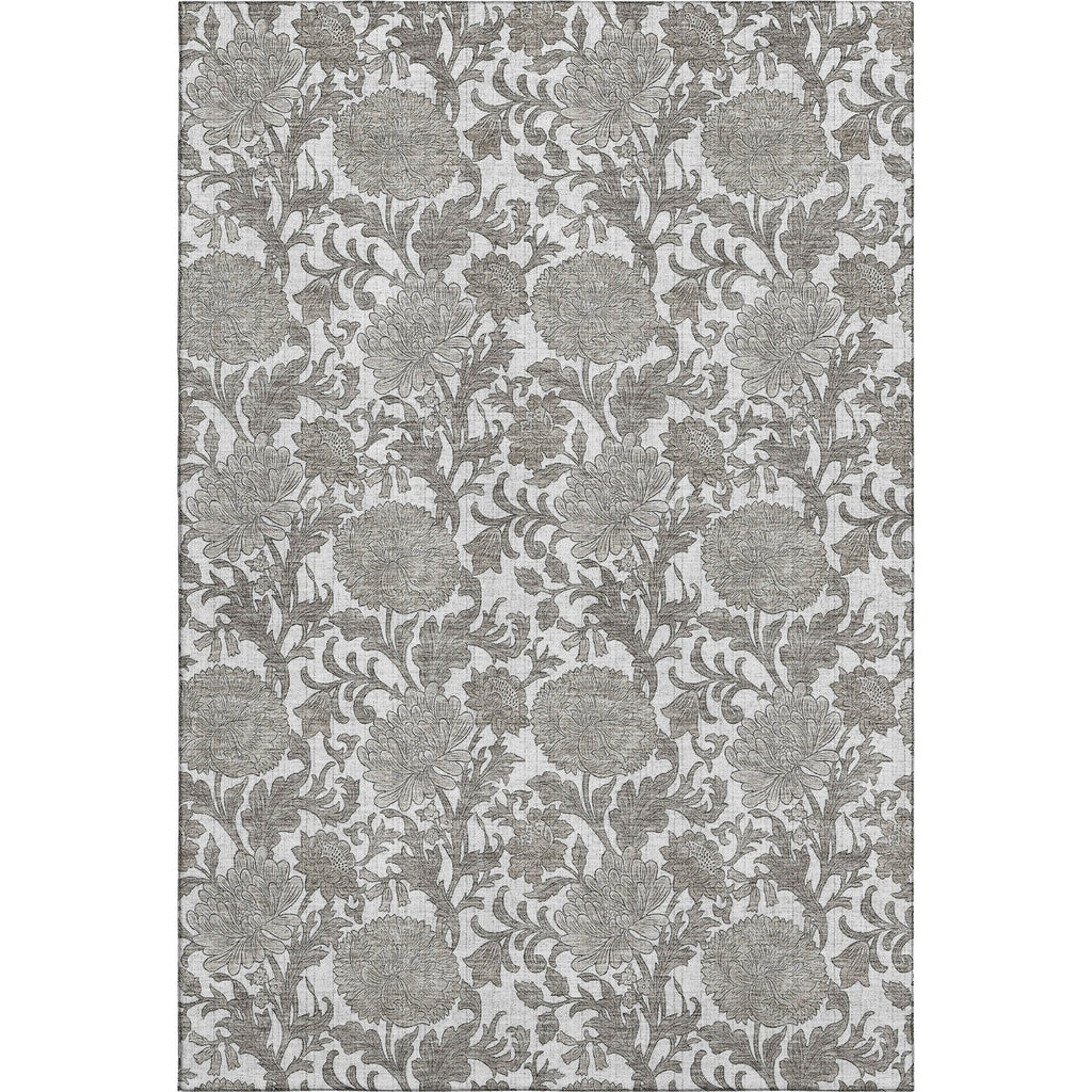 Piper Looms Mayfield Floral AMF677 Ivory Machine Washable Area Rug main image