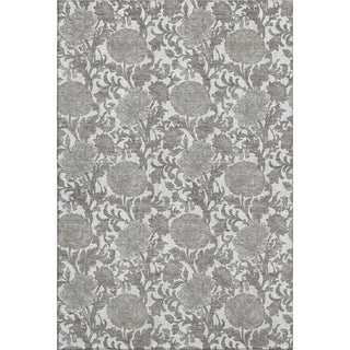Piper Looms Mayfield Floral AMF677 Ivory Machine Washable Area Rug main image