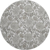Piper Looms Mayfield Floral AMF677 Ivory Machine Washable Area Rug Round Main Image